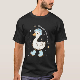 Dolle Gans Op Vrije Voeten, Grappige Dolle Gans Me T-shirt