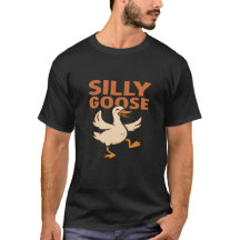Dolle Gans T-Shirt | Grappig Gans Meme Shirt | Hum