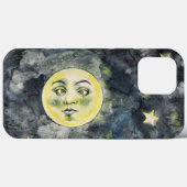 Dolle Grappige Maan Dwaze Ogen Rare Case-Mate iPhone Case (Achterkant (horizontaal))