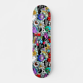 Dolle Groenten en Fruit Graffiti Skateboard