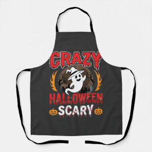 Dolle Halloween Griezelfantomen Pompoen Design Schort
