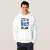 Dolle hardloop hoodie (Voorkant volledig)