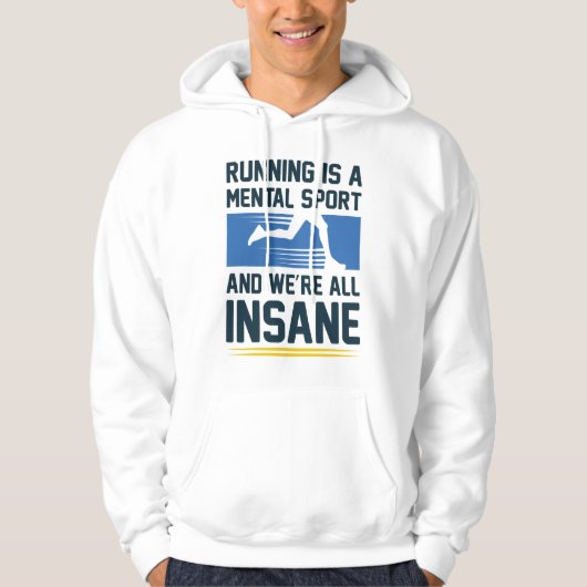 Dolle hardloop hoodie (Voorkant)