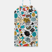 Dolle hoofd cadeaulabel (Voorkant)