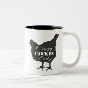 Dolle Kippen Dame Tweekleurige Koffiemok