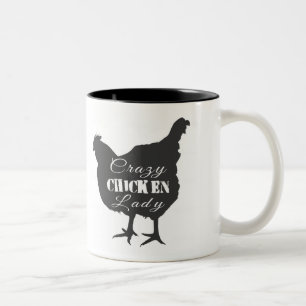 Dolle Kippen Dame Tweekleurige Koffiemok