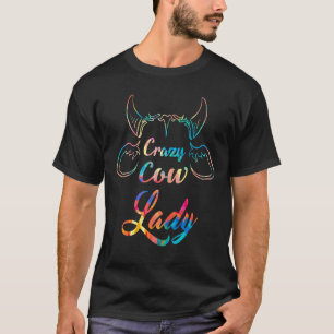 Dolle Koe Mevrouw Dit Voor Koe  Schilderij T-shirt