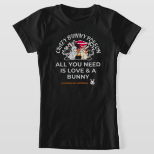 Dolle Konijn Persoon T-shirt