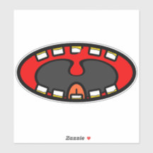 Dolle Lachende Mond Cartoon