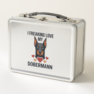 Dolle Liefde Dobermann Hond Rode Harten_1