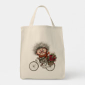 Dolle oma tote bag (Achterkant)
