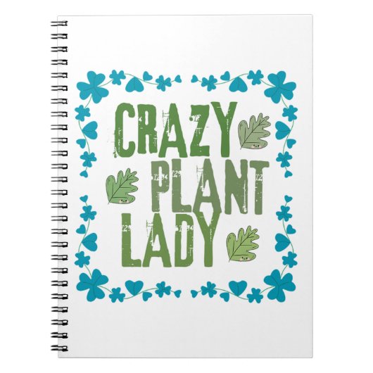 Dolle Plantendame Notitieboek (Voorkant)