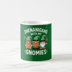 Dolle pret met mijn Gnomies St. Patrick's Day Iers Koffiemok