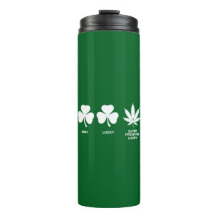 Dolle St. Patrick-feest voor jongens Thermosbeker