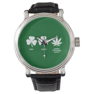 Dolle St. Patrick-feest voor mannen Horloge