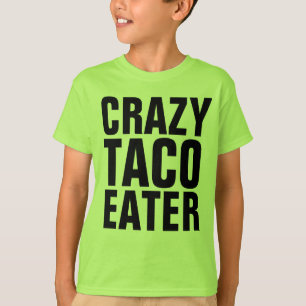 DOLLE TACO ETEN KINDEREN Fun T-shirts