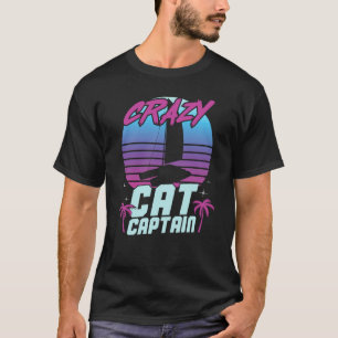 Dolleman Catamaran Kapitein Zeil Zeiler 10 T-shirt