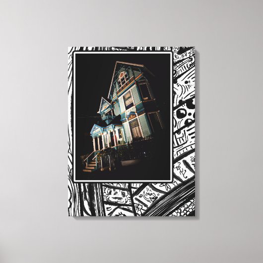 Dollhouse Canvas Afdruk (Voorkant)