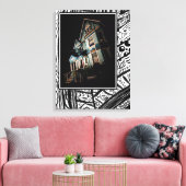 Dollhouse Canvas Afdruk (Insitu (Woonkamer))