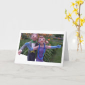 Dollhouse Dancers Kaart (Gele Bloem)