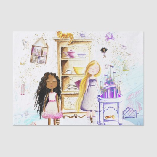 Dollhouse Tissuepapier (Voorkant)