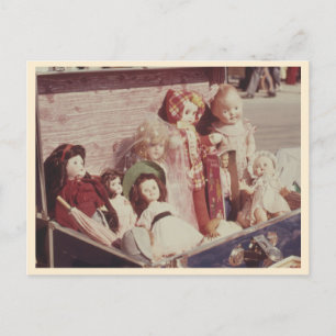  Dolls collectie foto Briefkaart