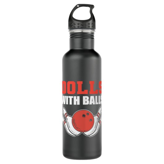 Dolls met Balls Talented Person Waterfles (Voorkant)