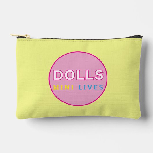 Dolls Mini Lives Officiële Cosmetische & Toilettas Etui (Voorkant)
