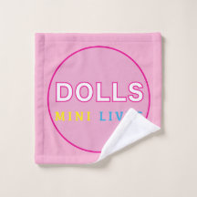 Dolls Mini Lives Officiële Wasdoek