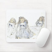 Dolls mousepad muismat (Met muis)