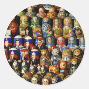 Dolls Ronde Sticker