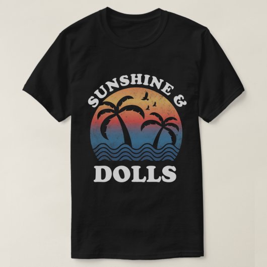 Dolls Sunshine en Dolls  Funny Dolls T-shirt (Design voorkant)