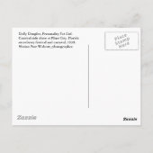 Dolly Dimples, 1939 Briefkaart (Achterkant)