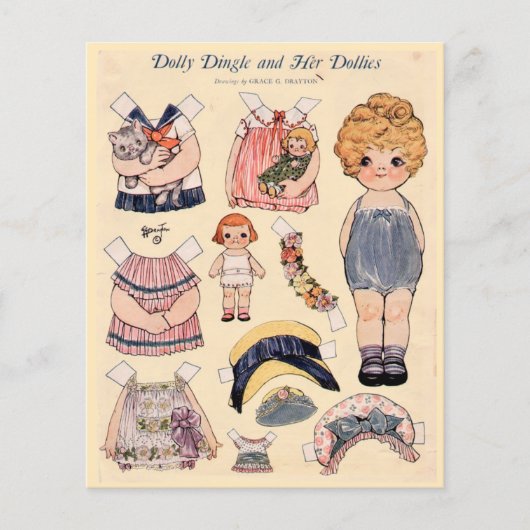 Dolly Dingle en de reproductie van haar Dollies (Voorkant)