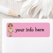 DOLLY DINGLE RETURN ADDRESS LABELS (Insitu)