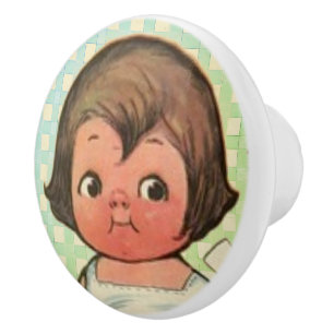 "Dolly Dingle's Sammy" Keramische Knop