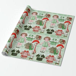 Dolly Dingle's Vriendje Papieren Pop Cadeaupapier