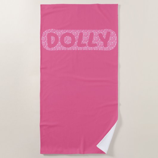 Dolly, hartscostume naam door CallisC Strandlaken (Voorkant)