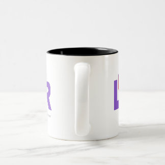 Dolly Lover's Heart® voor muziekliefhebbers en fan Tweekleurige Koffiemok