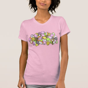 Dolly Mixture UK British Fondant Confection Snoep T-shirt