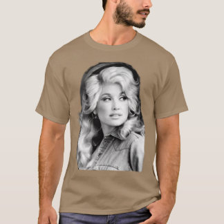 Dolly Parton Vintage meisje T-shirt