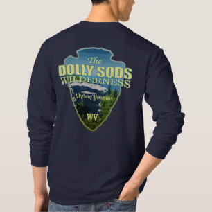 Dolly Sods WA (pijlpunt) T-shirt