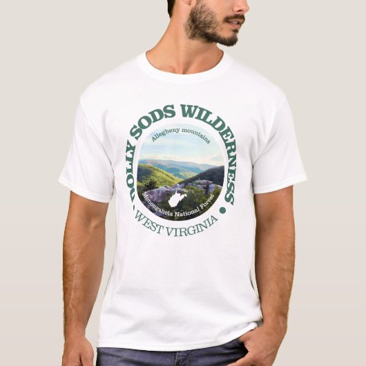 Dolly Sods Wilderness Area T-shirt (Voorkant)