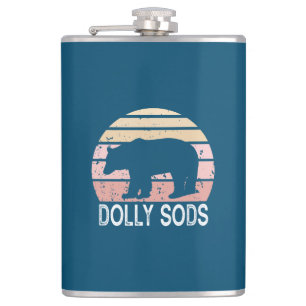Dolly Sods Wilderness Retro Beer Heupfles