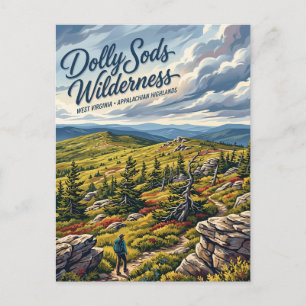 Dolly Sods Wilderness West Virginia Briefkaart
