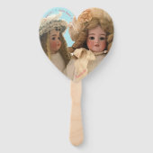 Dolly Tea Party Verjaardag Fan Favorieten Handwaaier (Voorkant)