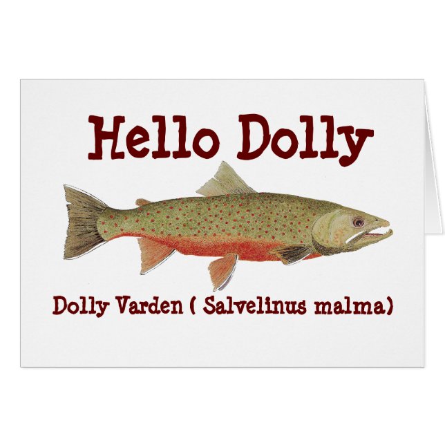 Dolly Varden Card (Voorkant Horizontaal)