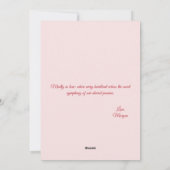 Dolly Verliefd | Bloemhart | Aangepaste Tekst & Na Feestdagenkaart (Achterkant)