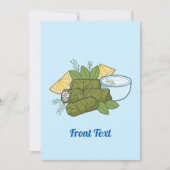 Dolmadakia Invitation Kaart (Voorkant)