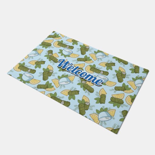 Dolmadakia Pattern Doormat Deurmat (Schuin)